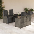 Juego de bistro de 3 piezas polipropileno y madera maciza beige