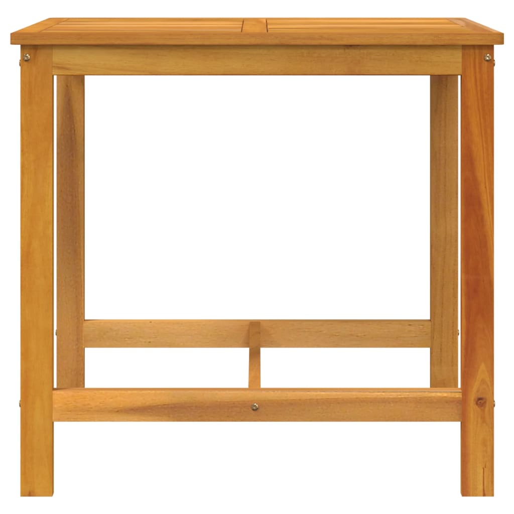 Juego de balcón con cojines 3 piezas madera maciza de acacia