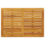 Juego de balcón con cojines 3 piezas madera maciza de acacia
