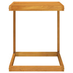 C-shaped table solid acacia wood 42x40x50 cm