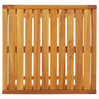 C-shaped table solid acacia wood 42x40x50 cm