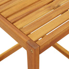 C-shaped table solid acacia wood 42x40x50 cm