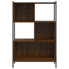 Estantería madera de ingeniería marrón roble 72x28x109 cm