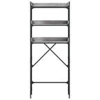 Estantería lavadora madera ingeniería gris Sonoma 67x25x163 cm