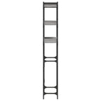 Estantería lavadora madera ingeniería gris Sonoma 67x25x163 cm