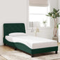 Estructura de cama sin colchón madera maciza pino 75x190 cm
