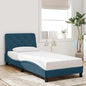 Estructura de cama sin colchón madera maciza pino 75x190 cm