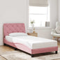 Estructura de cama sin colchón madera maciza pino 75x190 cm