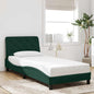 Estructura de cama sin colchón madera maciza pino 75x190 cm