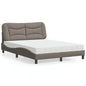 Cama com colchão azul aveludado 120x200 cm