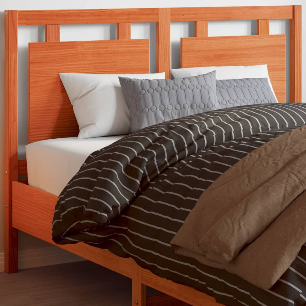 Cabecero de cama madera maciza de pino blanco 100 cm