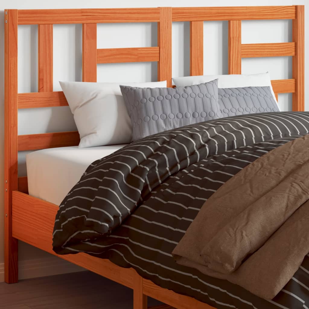 Cabecero de cama madera maciza de pino blanco 100 cm