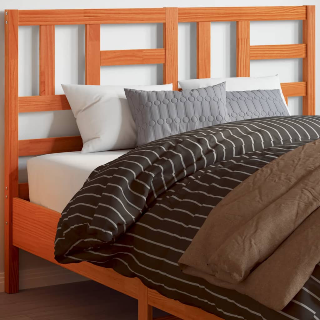 Cabecero de cama madera maciza de pino blanco 100 cm