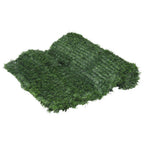 Valla de césped artificial verde 1x10 m