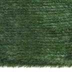 Valla de césped artificial verde 1x10 m