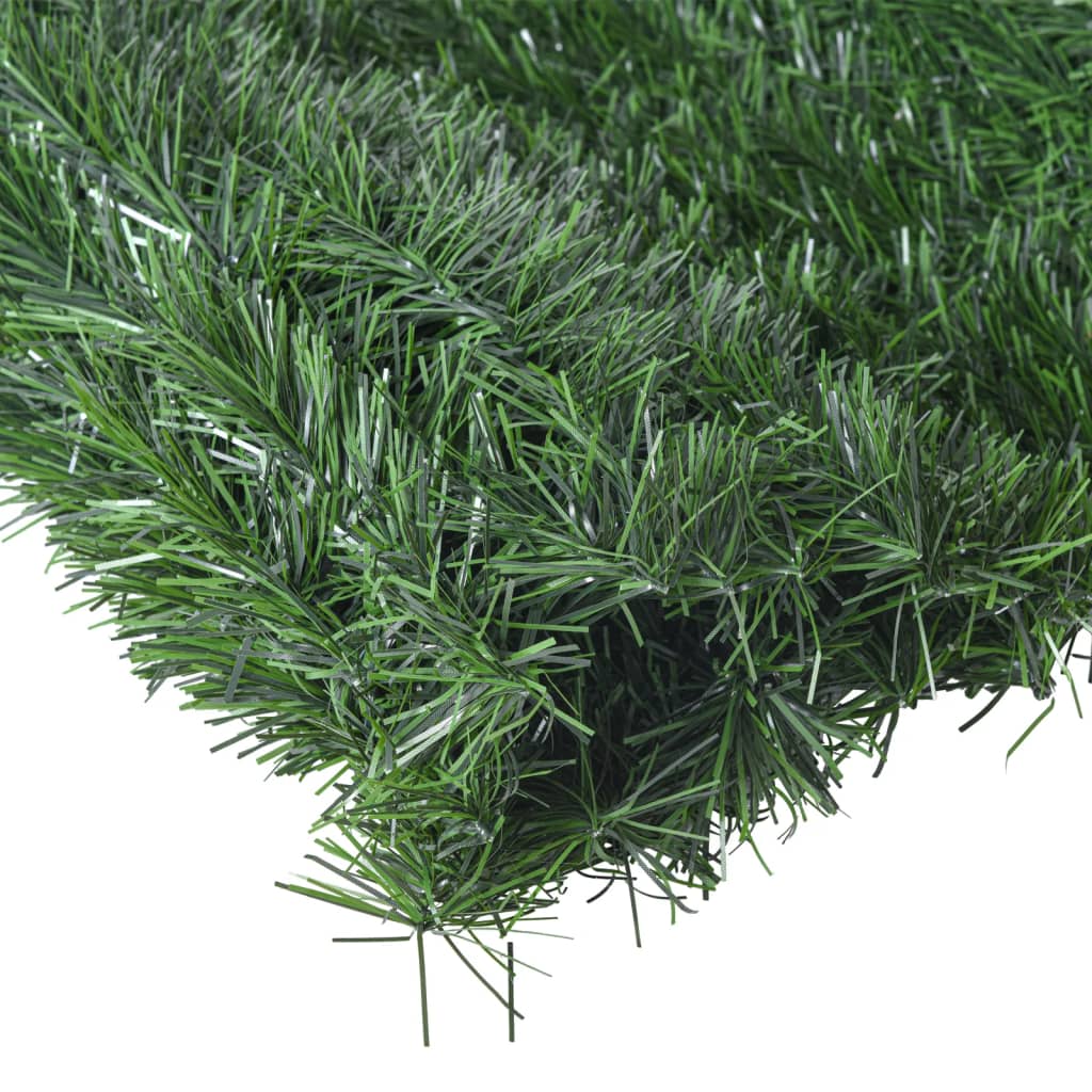 Valla de césped artificial verde 1x10 m