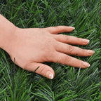 Valla de césped artificial verde 1x10 m