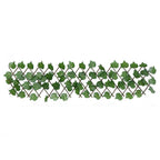 Enrejado expansible de parra artificial verde 5 uds 180x20 cm