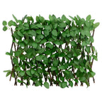 Enrejado expandible hiedra artificial verde 5 uds 180x30 cm