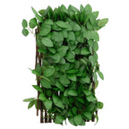 Enrejado expandible hiedra artificial verde 5 uds 180x30 cm