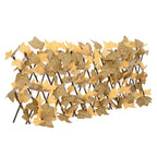 Enrejado expansible de arce artificial naranja 5 uds 180x30 cm