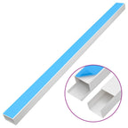 Canaletas para cables autoadhesivas PVC 100x40 mm 10 m
