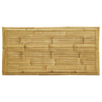 Juego de bistró plegable con cojines 5 pzas bambú blanco crema