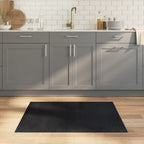 Alfombra cuadrada bambú color natural 100x100 cm
