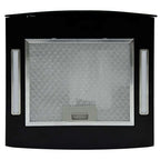 Campana extractora de isla sensor táctil LCD vidrio templado