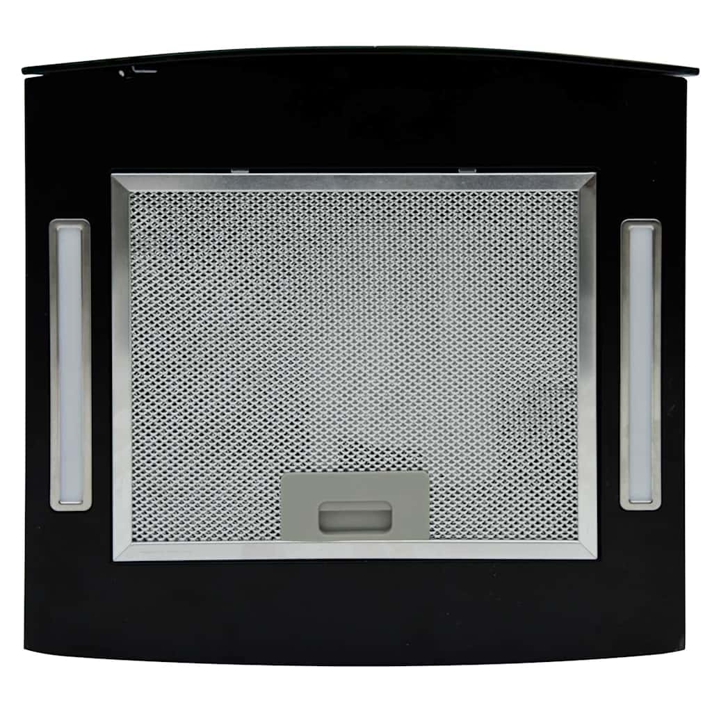 Campana extractora de isla sensor táctil LCD vidrio templado