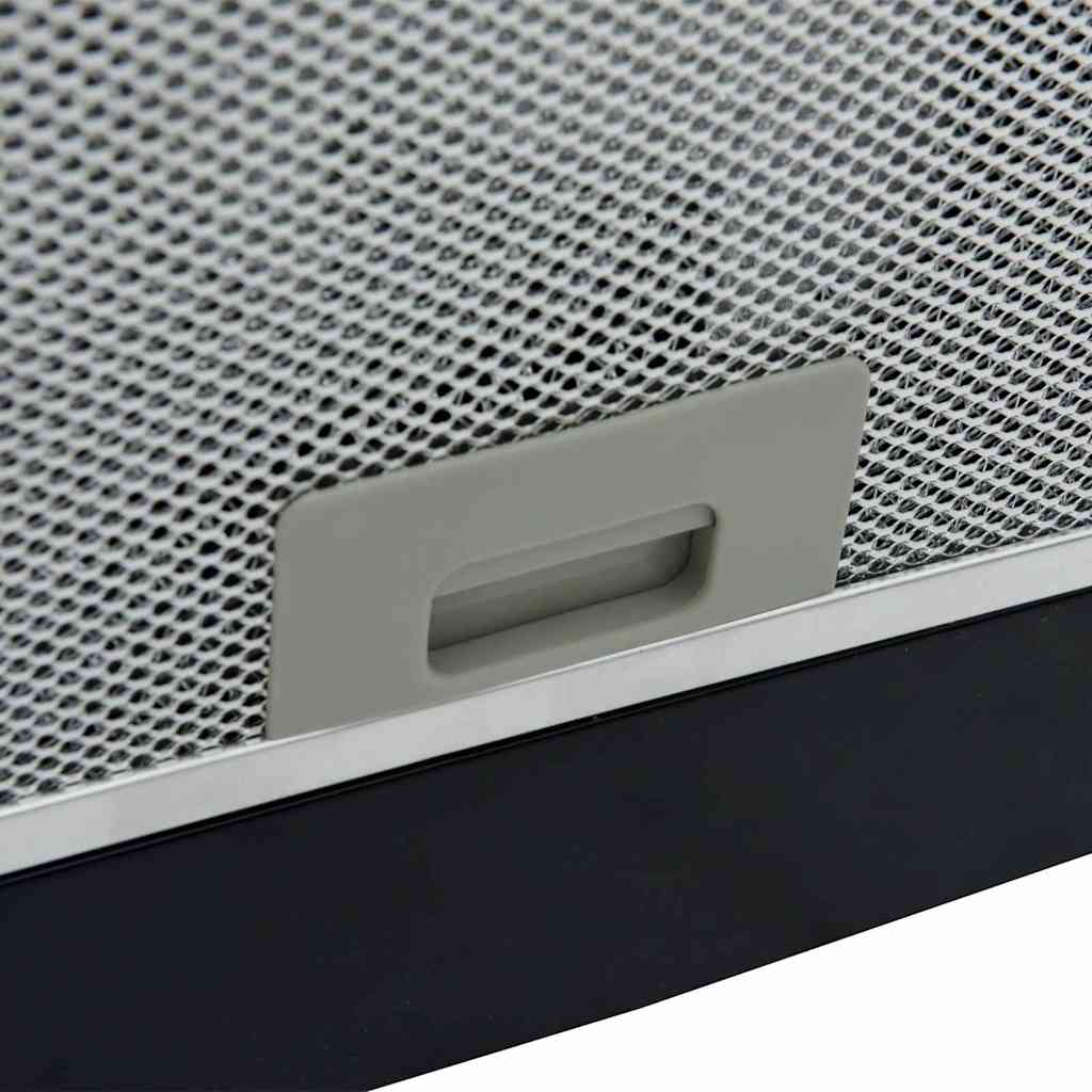 Campana extractora de isla sensor táctil LCD vidrio templado