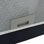 Campana extractora de isla sensor táctil LCD vidrio templado