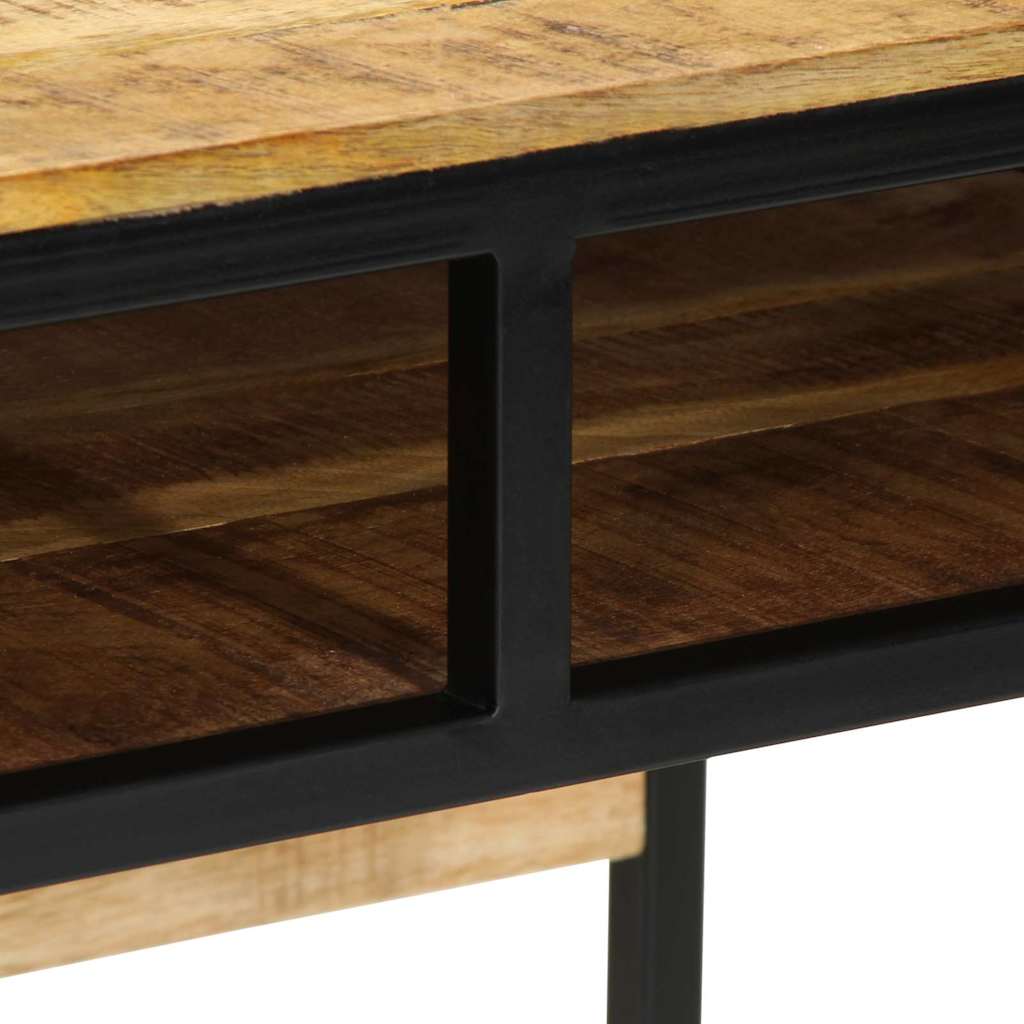 Escritorio Marrón 80 x 50 x 75 cm Madera de mango maciza