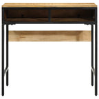 Escritorio Marrón 80 x 50 x 75 cm Madera de mango maciza