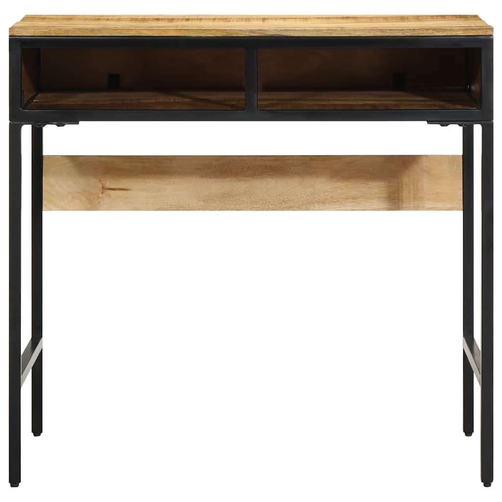 Escritorio Marrón 80 x 50 x 75 cm Madera de mango maciza