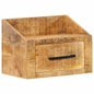 Armario de Noche Marrón 40 x 30 x 30 cm Madera de mango maciza