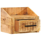 Armario de Noche Marrón 40 x 30 x 30 cm Madera de mango maciza