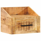 Armario de Noche Marrón 40 x 30 x 30 cm Madera de mango maciza