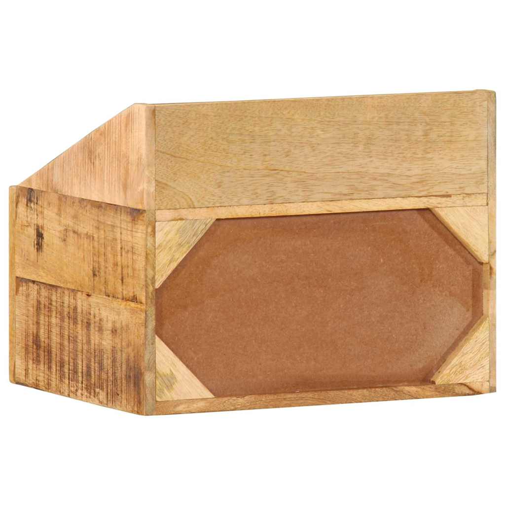 Armario de Noche Marrón 40 x 30 x 30 cm Madera de mango maciza