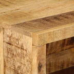 Armario de Noche Marrón 40 x 30 x 25 cm Madera de mango maciza