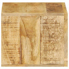 Armario de Noche Marrón 40 x 30 x 25 cm Madera de mango maciza
