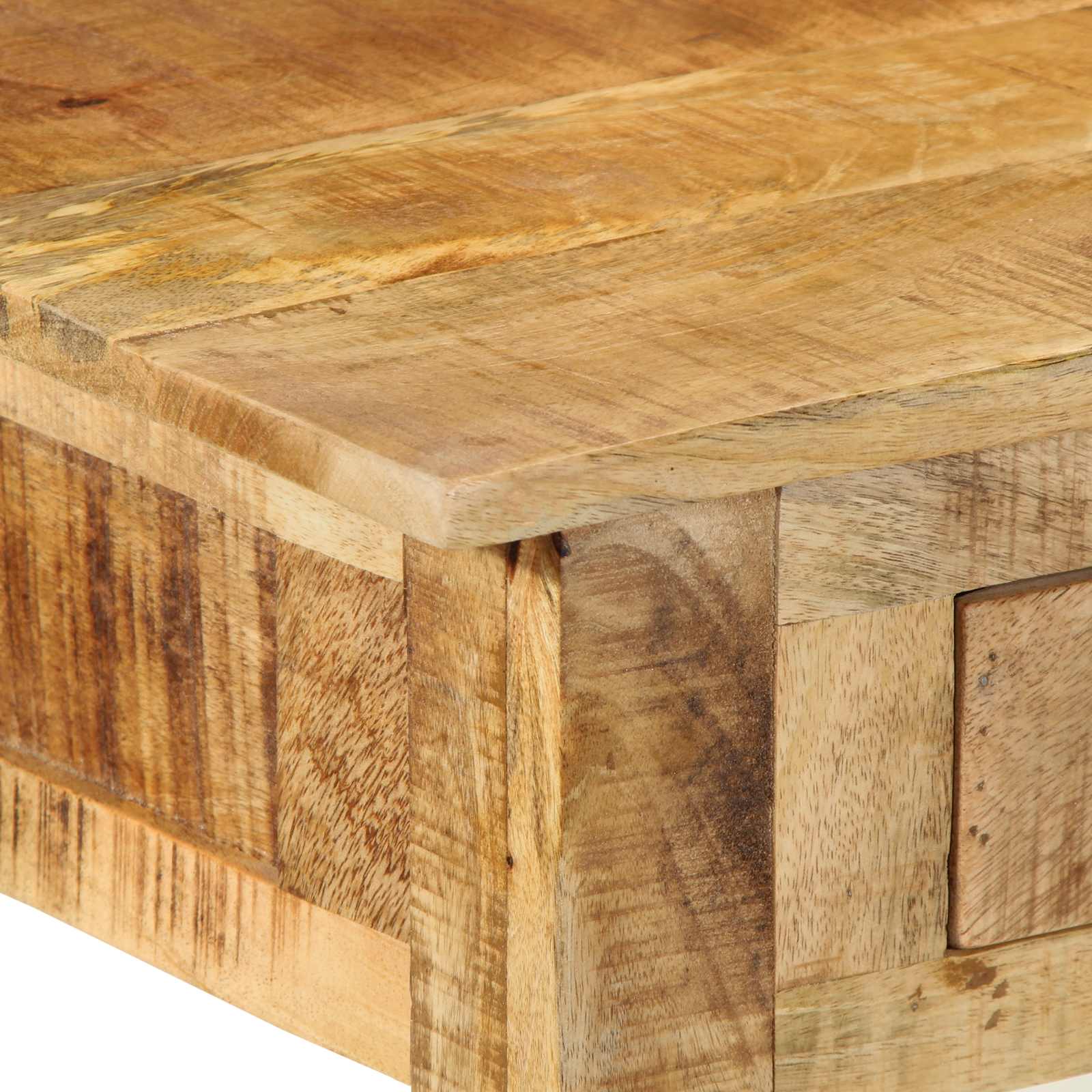 Mesa Tocador Marrón 100 x 40 x 120 cm Madera de mango maciza