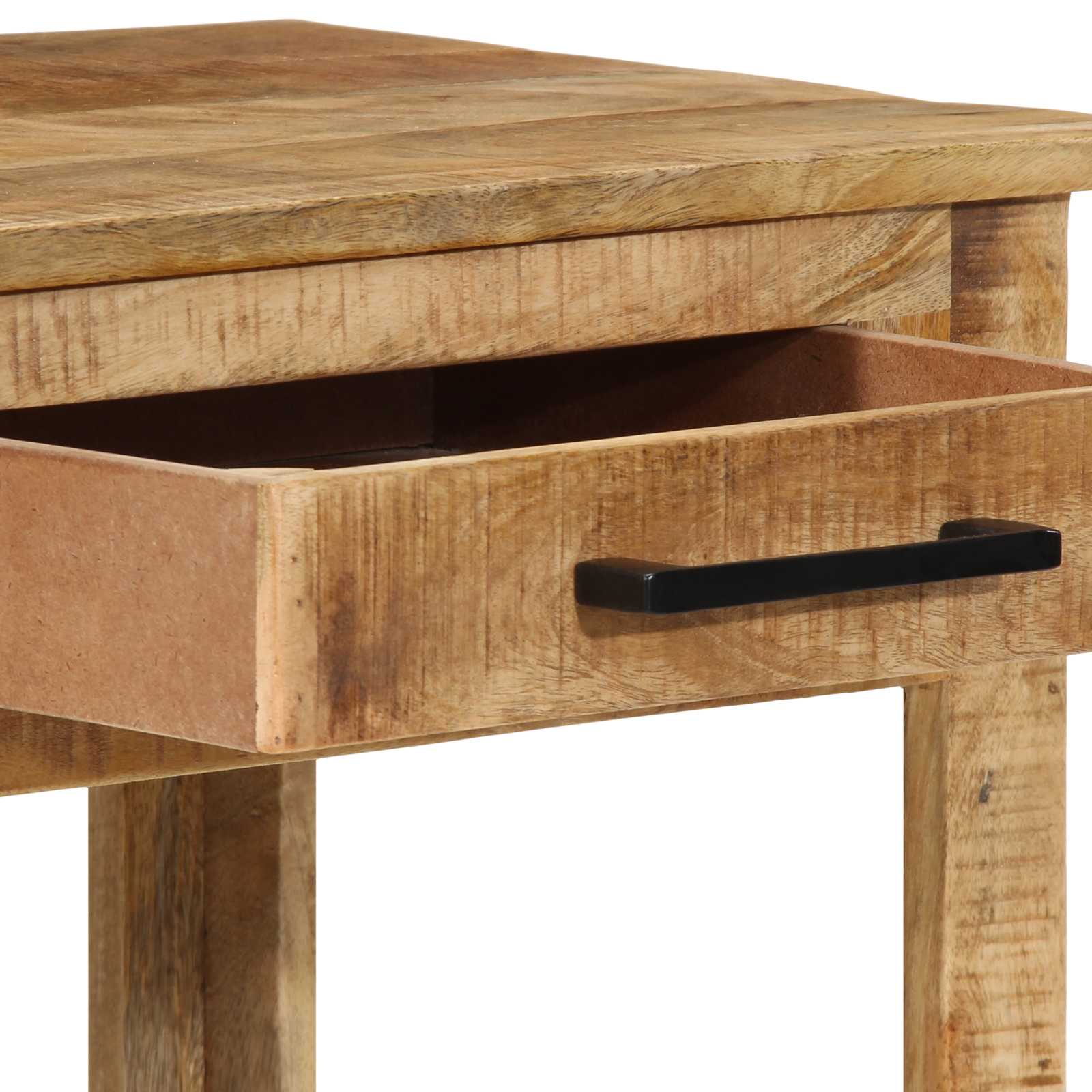 Mesa Tocador Marrón 100 x 40 x 120 cm Madera de mango maciza