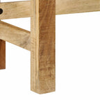 Mesa Tocador Marrón 100 x 40 x 120 cm Madera de mango maciza
