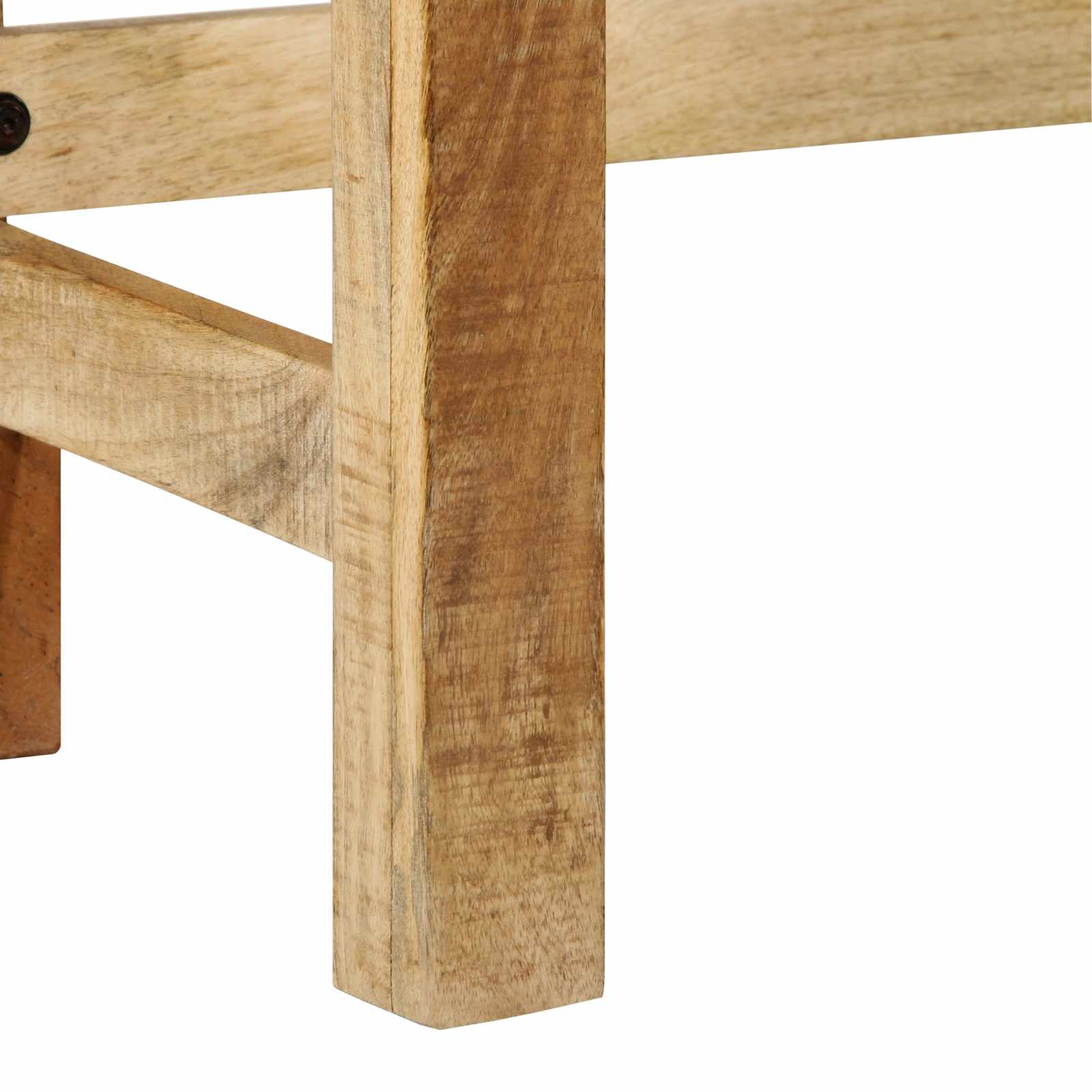 Mesa Tocador Marrón 100 x 40 x 120 cm Madera de mango maciza