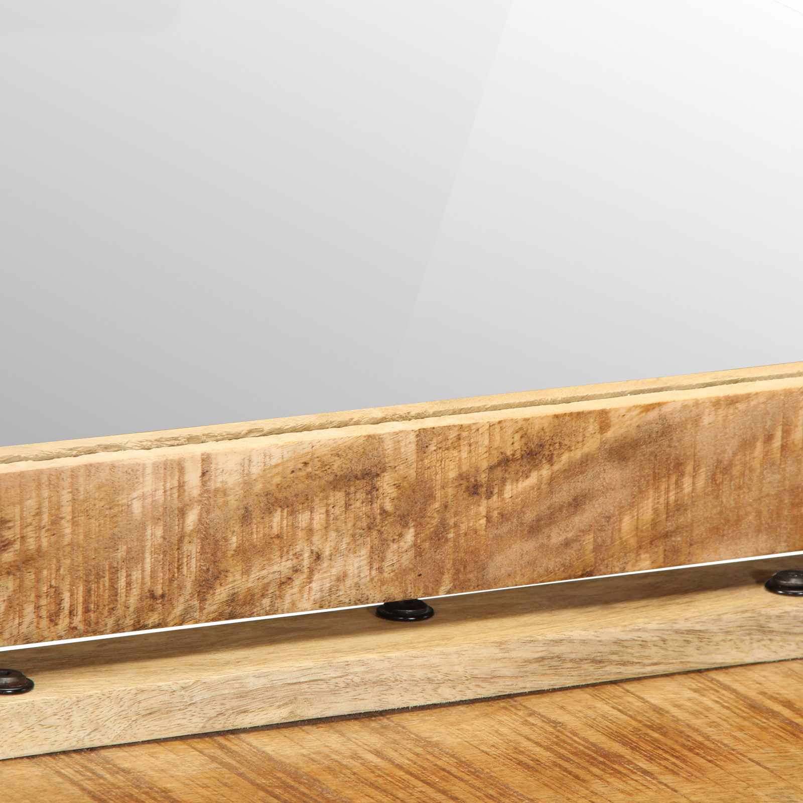 Mesa Tocador Marrón 100 x 40 x 120 cm Madera de mango maciza