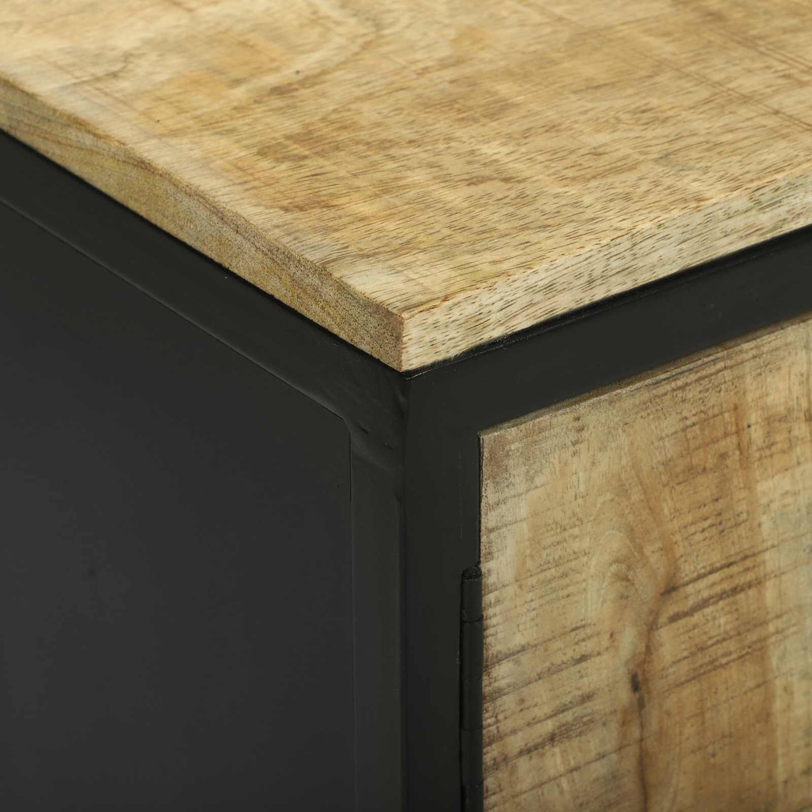 Mesa Consola Marrón 100 x 35 x 70 cm Madera de mango maciza