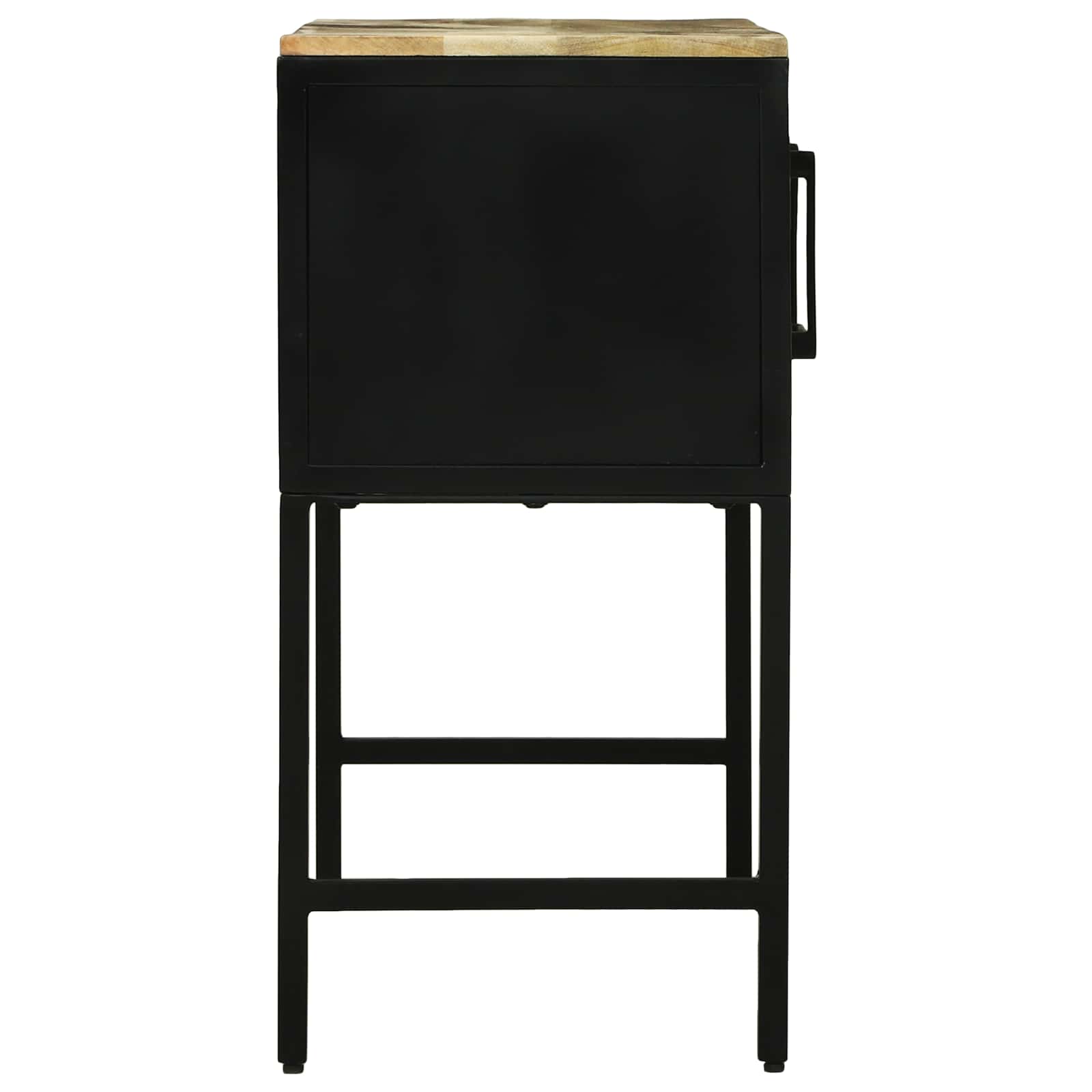 Mesa Consola Marrón 100 x 35 x 70 cm Madera de mango maciza