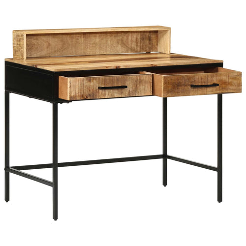 Console Table with Drawer Brown 100 x 55 x 89.5 cm