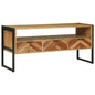 Mueble de TV Marrón 100 x 35 x 50 cm Madera de Acacia Sólida